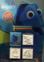 Opakowanie Zestaw pieczątek z akcesoriami Gdzie jest Dory