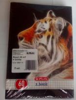 Opakowanie Zeszyt A5/60k kratka Animal Fractals (5szt)