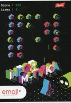 Opakowanie Zeszyt A5 Emoji w kratkę 60 kartek 10 sztuk