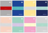 Opakowanie Zeszyt A5/60K linia Black&Blue pastele (10szt)