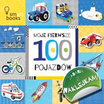 Okładka książki 100 POJAZDÓW - Moje pierwsze zadania z naklejkami
