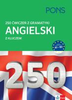 Okładka książki 250 ćwiczeń z gramatyka angielski