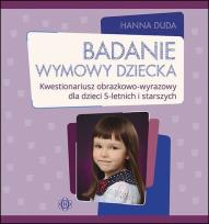 Okładka książki Badanie wymowy dziecka