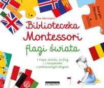 Okładka książki Biblioteczka Montessori. Flagi świata