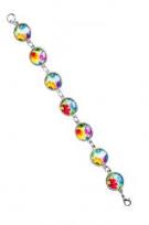 Opakowanie Bransoletka na rękę - łowicka biała FOLKSTAR