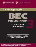 Opakowanie Cambridge BEC Preliminary 3 Student's Book with Answers