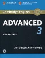 Opakowanie Cambridge English Advanced 3 with answers with Audio