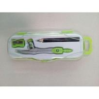 Opakowanie Cyrkiel szkolny Penmate zielony PC-102 z ołówkiem (TT7638)