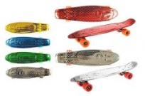 Opakowanie Deskorolka z dużymi kołami 60cm chromowana, mix