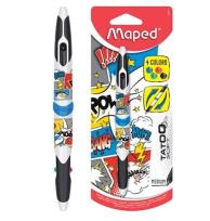 Opakowanie Długopis dwustronny Twin Tip 4 kolory tatoo MAPED