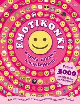 Okładka książki Emotikonki. Wesoła zabawa z naklejkami