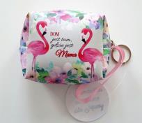 Opakowanie Etui na klucze, Dom jest tam, gdzie jest Mama, Flaming