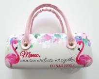 Opakowanie Etui na okulary, Mamo, zawsze widzisz wszystko co najlepsze!, Flaming
