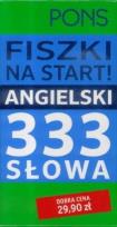 Okładka książki Fiszki na start! 333 słowa. Angielski PONS