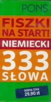 Okładka książki Fiszki na start! 333 słowa. Niemiecki PONS