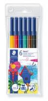 Opakowanie Flamastry szkolne 6 kol.etui S 326 WP6