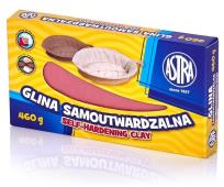 Opakowanie Glina samoutwardzalna różowa 460g ASTRA