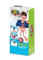 Opakowanie IDO3D Vertical zestaw 1-długopis, różne rodzaje