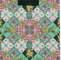 Opakowanie Karnet kwadrat z kopertą Pineapple Tile