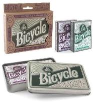 Opakowanie Karty Retro Tin Gift Set BICYCLE