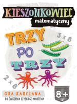 Okładka książki Kieszonkowiec matematyczny. Trzy po trzy (8+)