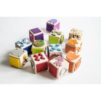 Opakowanie Klocki sensoryczne zestaw 6 szt.