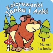 Okładka książki Kolorowanki Janka i Anki