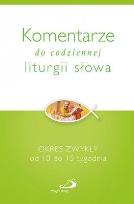 Okładka książki Komentarze do codz. liturgii słowa. Okres zwykły