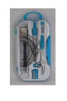 Opakowanie Komplet cyrkli Penmate z przyborami kreślarskimi PC-103 różowy (TT7641)