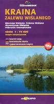 Opakowanie Kraina Zalewu Wiślanego mapa turystyczna 1:75 000