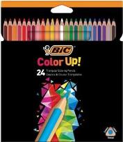 Opakowanie Kredki Color UP 24 kolory BIC