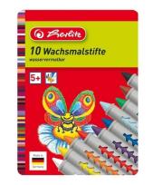 Opakowanie Kredki świecowe Herlitz szkolne metalowe opakowanie (8648008)
