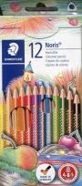 Opakowanie Kredki Triplus Slim Noris Club 12 sztuk