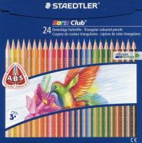Opakowanie Kredki Triplus Slim Noris Club 24 kolorów