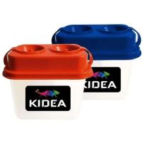 Opakowanie Kubek z blokadą wylania podwójny Kidea mix kolorów