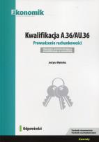 Okładka książki Kwalifikacja A.36/AU.36 Odpowiedzi EKONOMIK