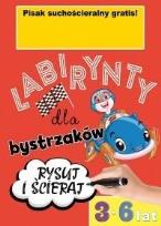 Okładka książki Labirynty dla bystrzaków 3-6 lat