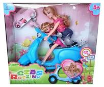 Opakowanie Lalka na skuterze