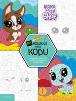 Okładka książki Littlest Pet Shop. Pokoloruj według kodu
