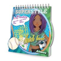 Okładka książki Malowanka kreatywna modna odzież, buty, torebki. Aimee