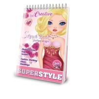 Okładka książki Malowanka kreatywna. Modna odzież, buty, torebki. Iris