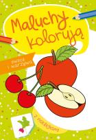 Okładka książki Maluchy kolorują warzywa i owoce