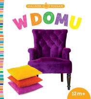 Okładka książki Maluszek poznaje. W domu