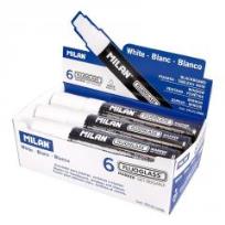 Opakowanie Marker do szyb biały15mm (6szt) MILAN