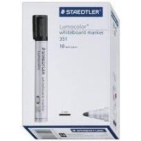 Opakowanie Marker Lumocolor S351-9 czarny (10szt) STAEDTLER