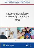 Okładka książki Nadzór pedagogiczny w szkole i przedszkolu 2018