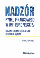 Okładka książki Nadzór rynku finansowego w Unii Europejskiej