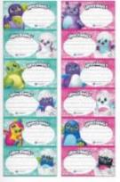 Opakowanie Naklejki na zeszyt Hatchimals (25szt)