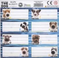 Opakowanie Nalepki na zeszyt The Dog 50 sztuk