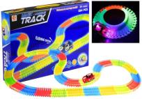 Opakowanie Neonowy Tor Magic Track 224 PCS + Świecące Auto